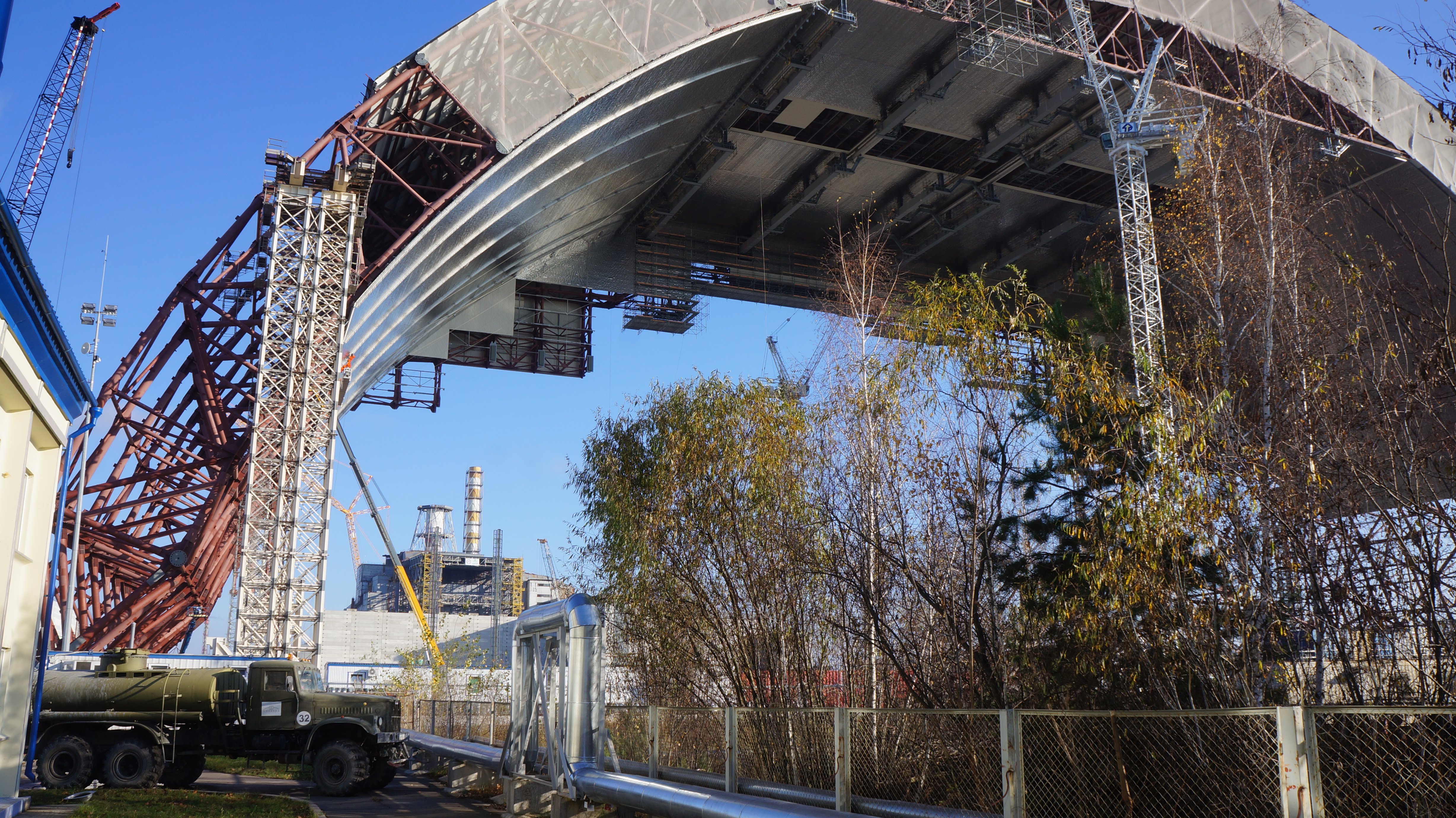 Arch Shelter Chernobyl Nov. 2013