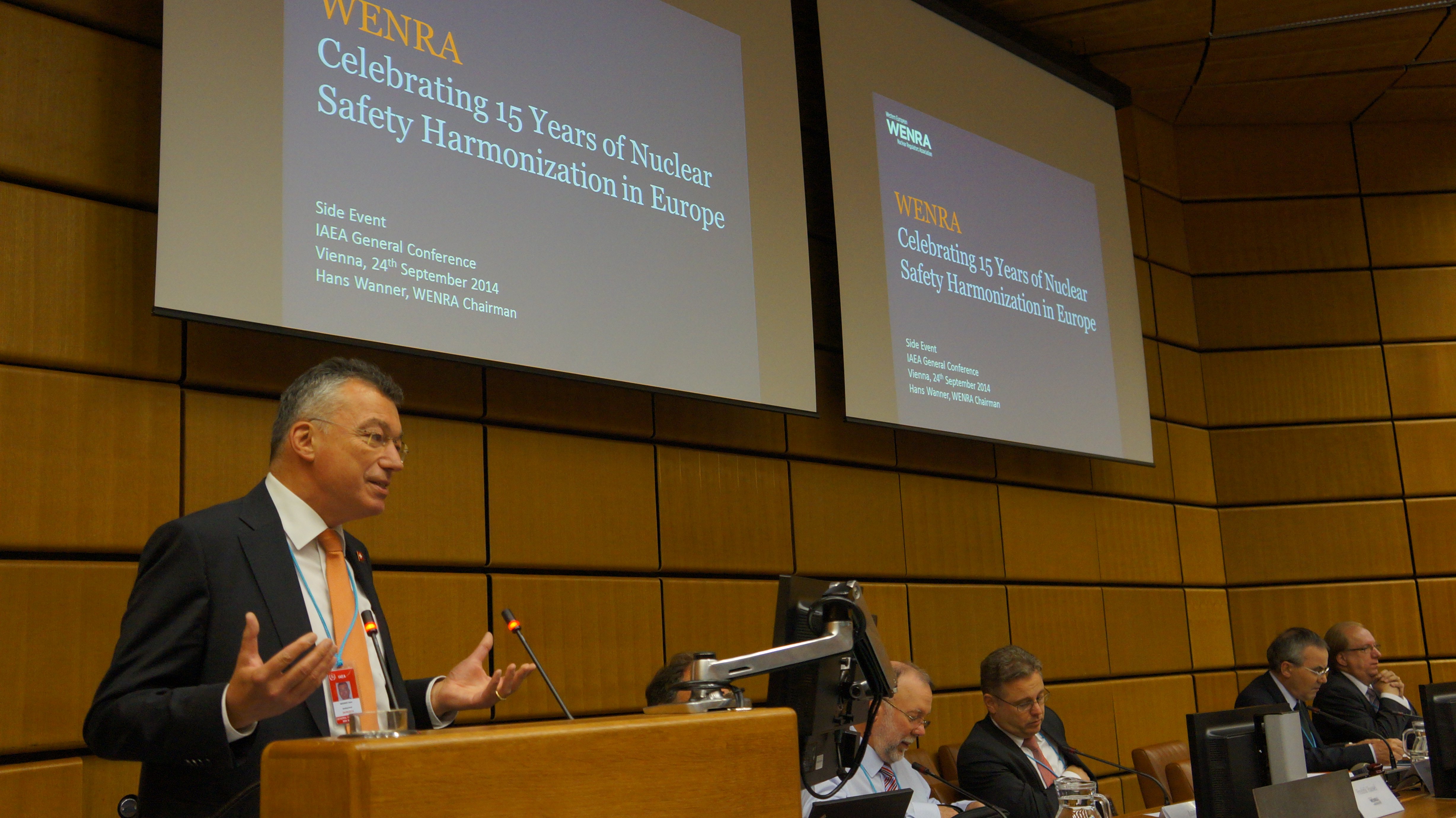 WENRA Side Event IAEA General Conference 2014