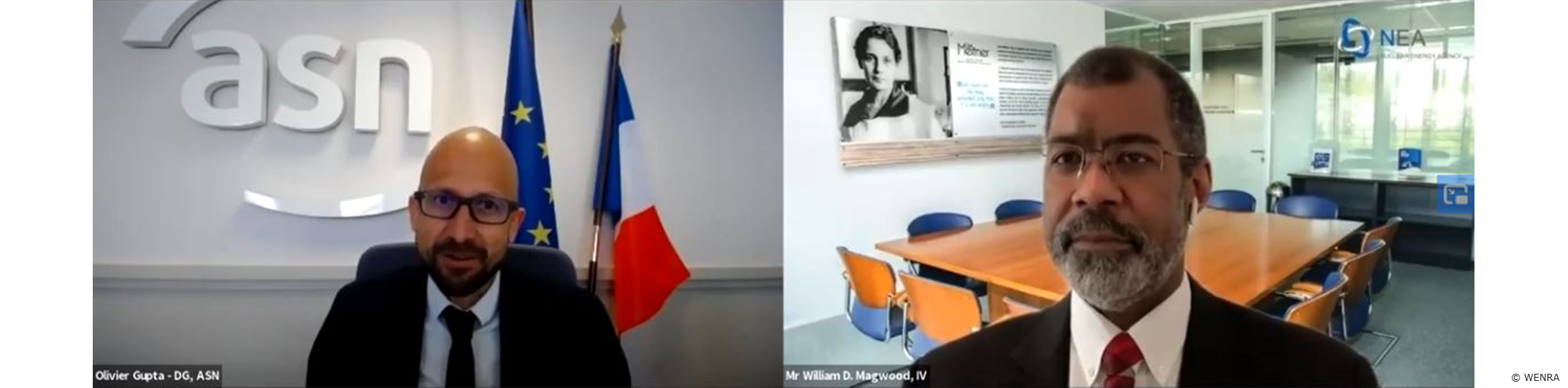 Participation of the WENRA’s Chair in an OECD/NEA webinar slider picture